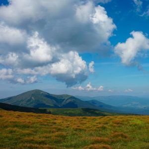 Mountain Landscapes - Stunning view of the Carpathians in Ukraine with #14815707