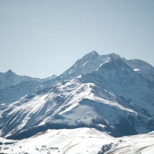 Snow Mountains - Stunning view of snow-covered mountains with cri #20572885