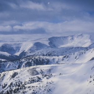Snow Mountains - Breathtaking view of snow-covered mountains unde #2083148