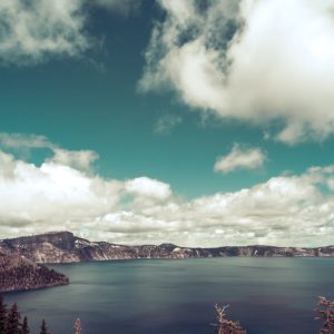 Lake Reflections - Breathtaking view of a serene mountain lake with #2599537