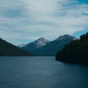 Lake Reflections - Captivating view of mountains and lake in San Ca #31615872