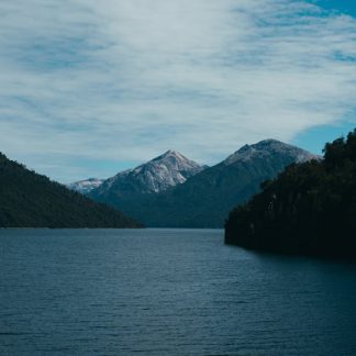 Lake Reflections - Captivating view of mountains and lake in San Ca #31615872