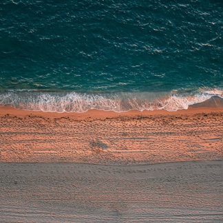 Beach Scenery - Aerial photo capturing the tranquil beauty of a  #34571605