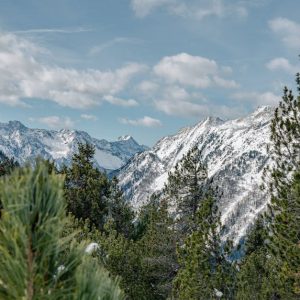 Snow Mountains - Breathtaking view of snow-capped mountains frame #36290873