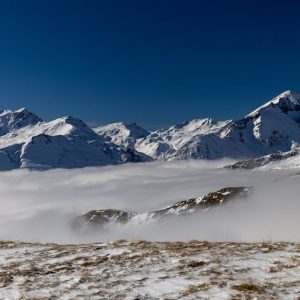 Snow Mountains - Breathtaking view of snow-covered mountains in H #36534238