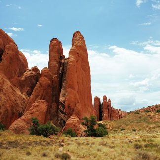 Desert Wilderness - Explore the stunning red rock formations in Arch #5028792