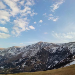 Mountain Landscapes - A breathtaking view of snow-capped mountains und #6396966
