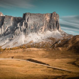Mountain Landscapes - Scenic view of a majestic mountain range with ru #7142977