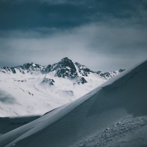 Snow Mountains - Stunning view of snow-covered mountains under a  #9054295